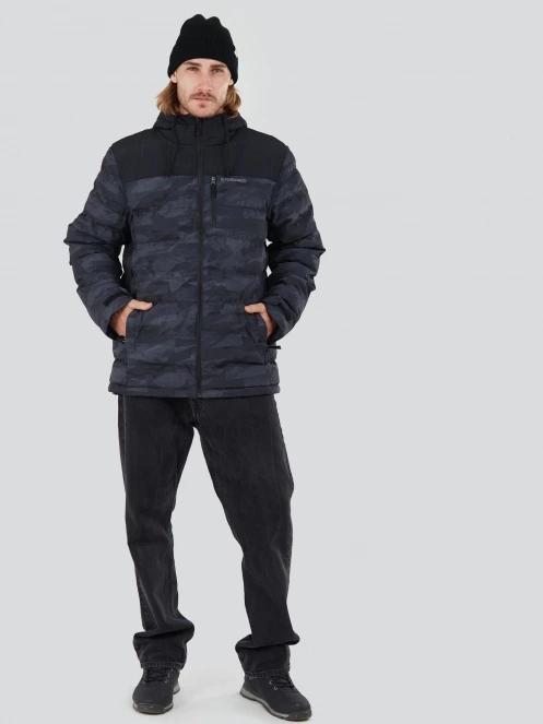 geaca matlasata de tranzitie pt. barbati Fundango Passat Padded Jacket gri 4