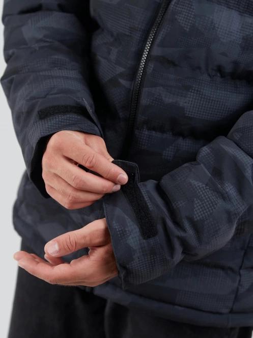 geaca matlasata de tranzitie pt. barbati Fundango Passat Padded Jacket gri 6
