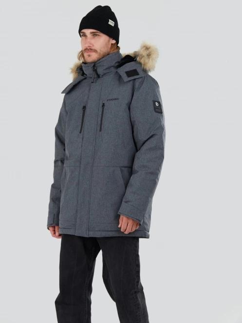 jacheta de iarna pt. barbati Fundango Spirit Parka Jacket gri 2