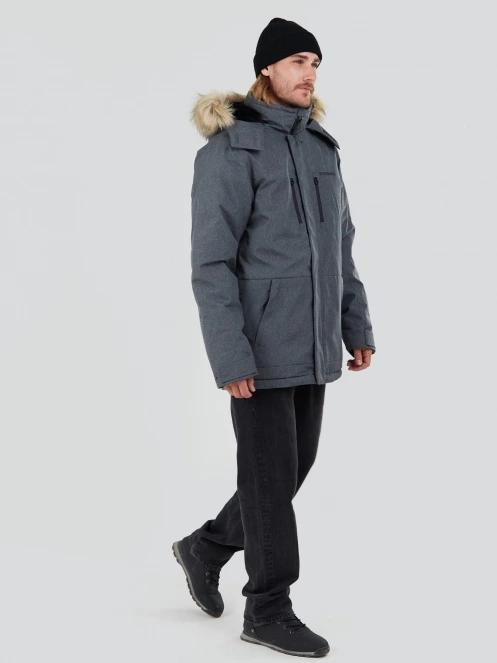 jacheta de iarna pt. barbati Fundango Spirit Parka Jacket gri 4