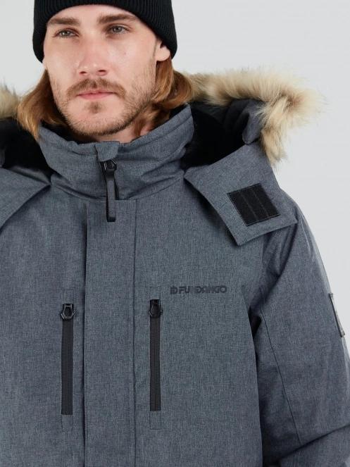 jacheta de iarna pt. barbati Fundango Spirit Parka Jacket gri 5