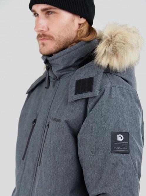 jacheta de iarna pt. barbati Fundango Spirit Parka Jacket gri 6
