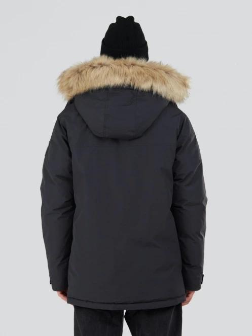 jacheta de iarna pt. barbati Fundango Spirit Parka Jacket negru 3