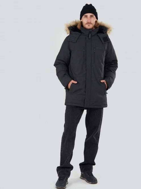 jacheta de iarna pt. barbati Fundango Spirit Parka Jacket negru 4