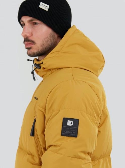 jacheta de primavara pt. barbati Fundango Ewan Puffer Jacket galben 6