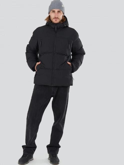 jacheta de primavara pt. barbati Fundango Ewan Puffer Jacket negru 4