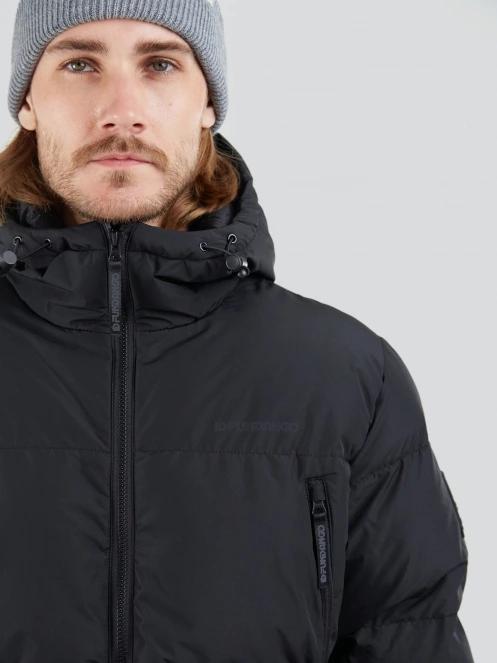 jacheta de primavara pt. barbati Fundango Ewan Puffer Jacket negru 5