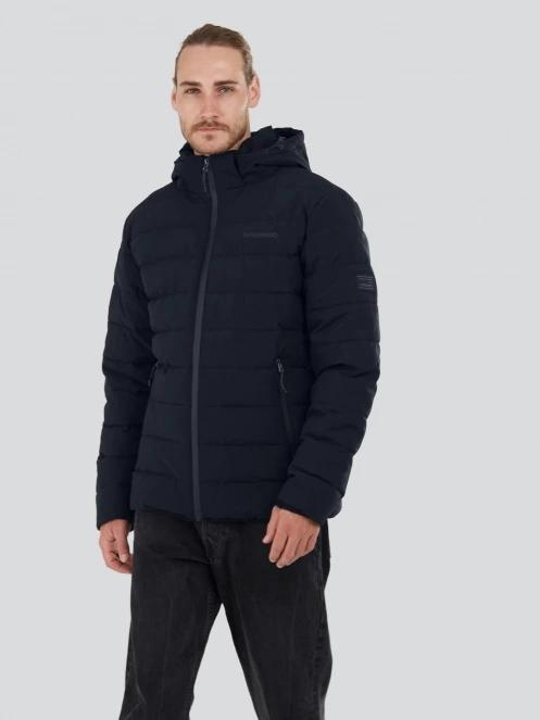 geaca matlasata de tranzitie pt. barbati Fundango Hubble Padded Jacket albastru inchis 2