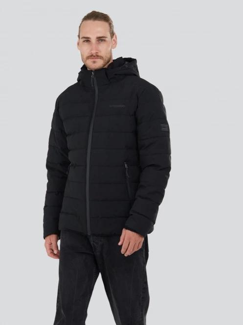geaca matlasata de tranzitie pt. barbati Fundango Hubble Padded Jacket negru 5
