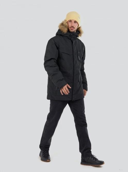 jacheta de iarna pt. barbati Fundango Venture Parka Jacket negru 4