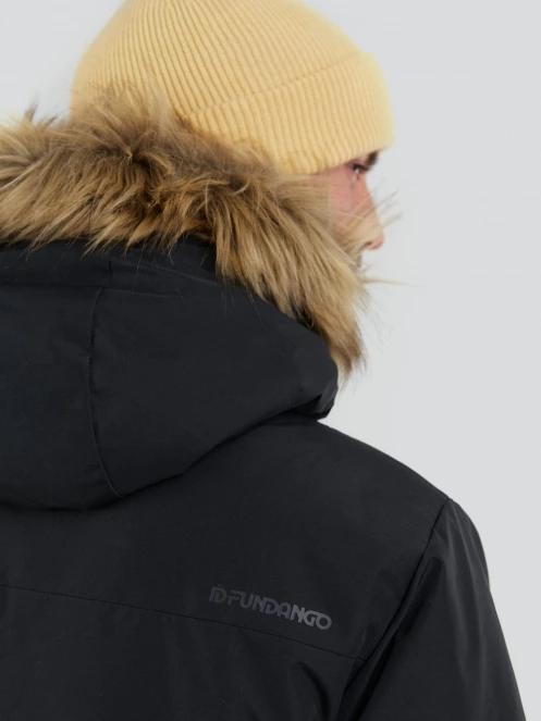 jacheta de iarna pt. barbati Fundango Venture Parka Jacket negru 7