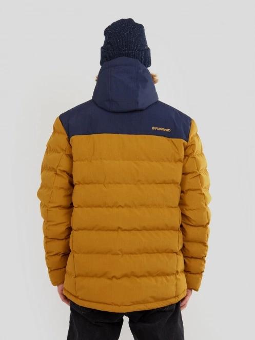 jacheta de strada pt. barbati Fundango Passat Padded Jacket maro 3