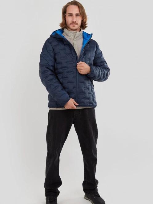 jacheta de strada Fundango Smoke Hooded Jacket albastru 4