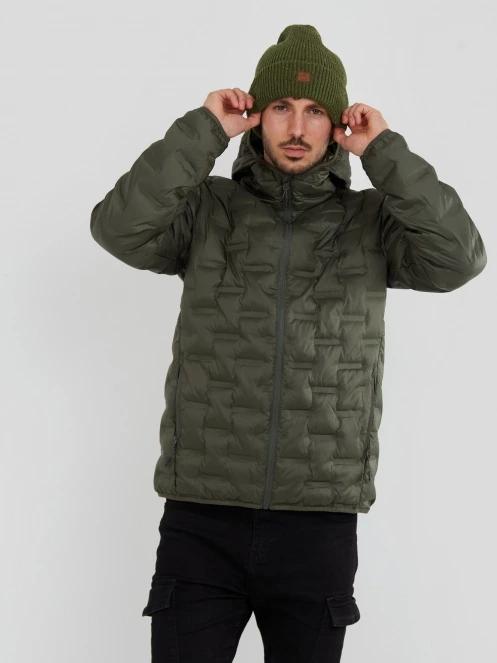 jacheta de strada pt. barbati Fundango Smoke Hooded Jacket oliv 5
