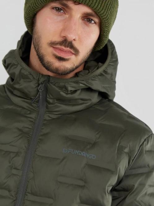 jacheta de strada pt. barbati Fundango Smoke Hooded Jacket oliv 6