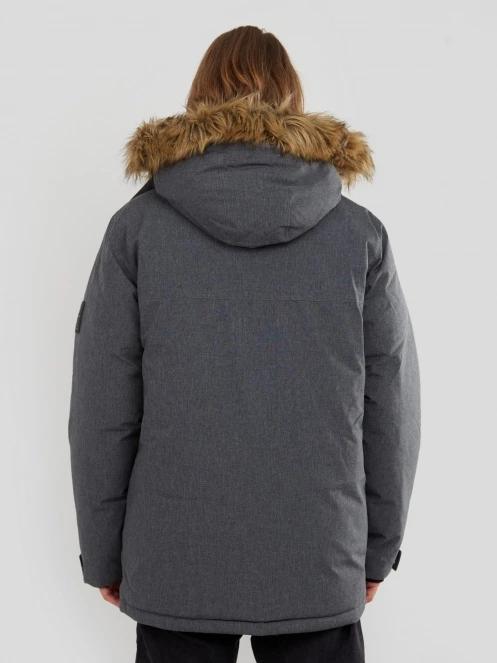 jacheta de iarna pt. barbati Fundango Spirit Parka Jacket gri 3