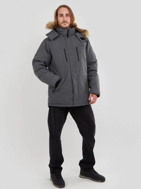 jacheta de iarna pt. barbati Fundango Spirit Parka Jacket gri 4