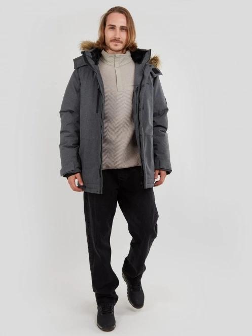 jacheta de iarna pt. barbati Fundango Spirit Parka Jacket gri 5