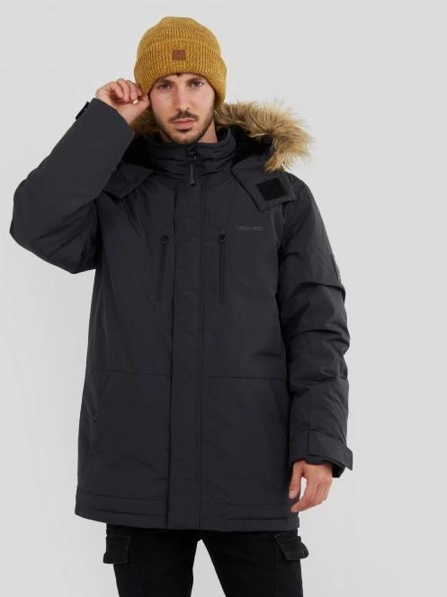 jacheta de iarna pt. barbati Fundango Spirit Parka Jacket negru 2