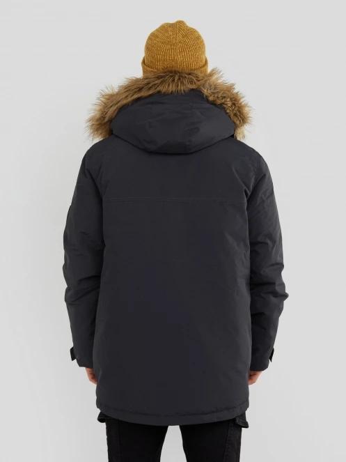 jacheta de iarna pt. barbati Fundango Spirit Parka Jacket negru 3