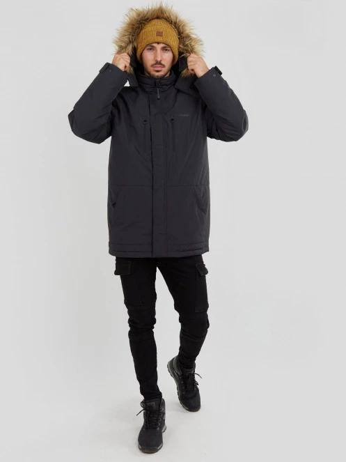 jacheta de iarna pt. barbati Fundango Spirit Parka Jacket negru 4