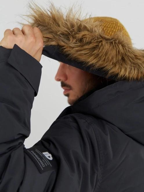 jacheta de iarna pt. barbati Fundango Spirit Parka Jacket negru 9