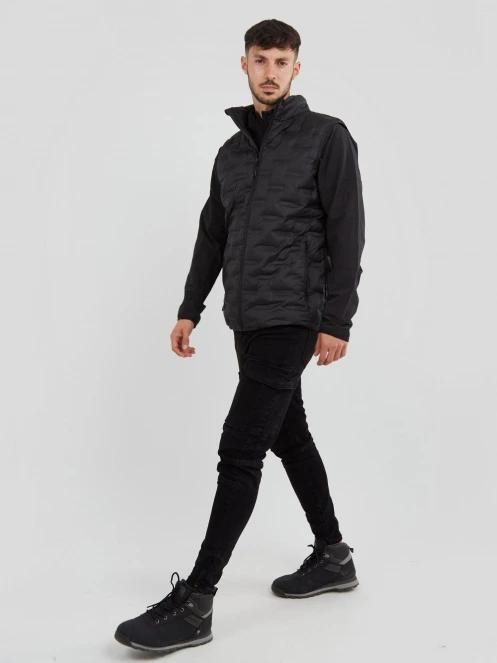 vesta pt. barbati Fundango Smoke Vest negru 4