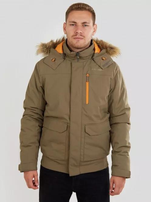 jacheta de strada pt. barbati Fundango Carbone Bomber Jacket maro 2