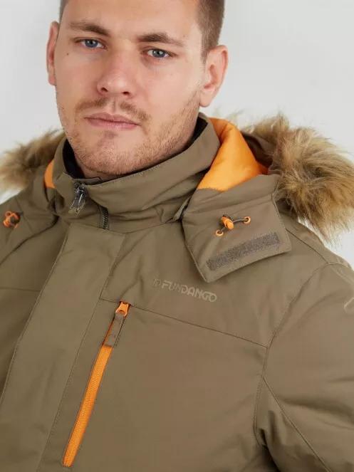 jacheta de strada pt. barbati Fundango Carbone Bomber Jacket maro 5