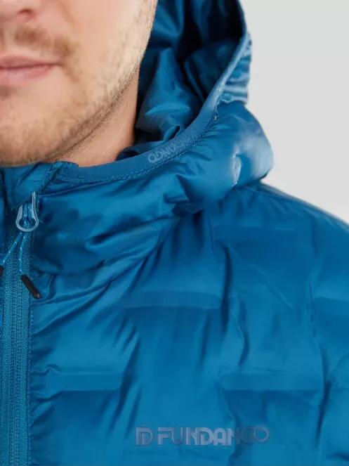 jacheta de strada pt. barbati Fundango Smoke Hooded Jacket albastru deschis 5