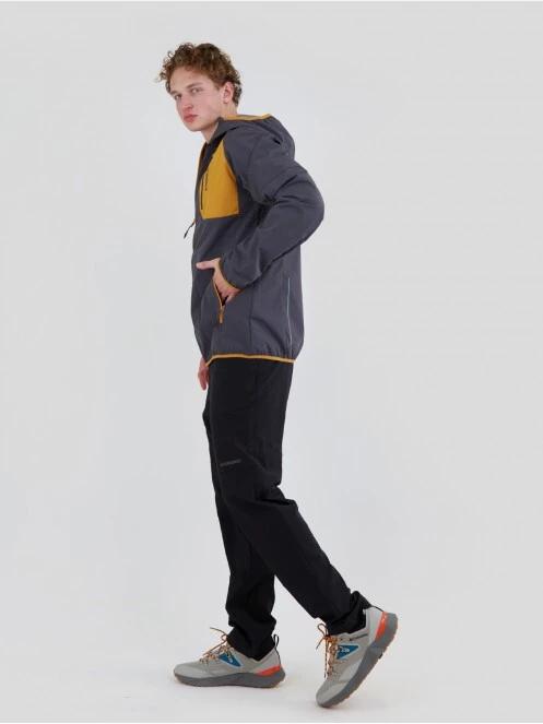 jacheta softshell pt. barbati Fundango Alloy Hooded Softshell gri 4
