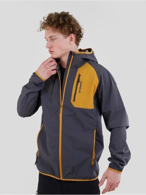 jacheta softshell pt. barbati Fundango Alloy Hooded Softshell gri 5