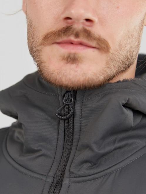 pulover polar pt. barbati Fundango Ashford Insulated Fleece Jacket gri 8