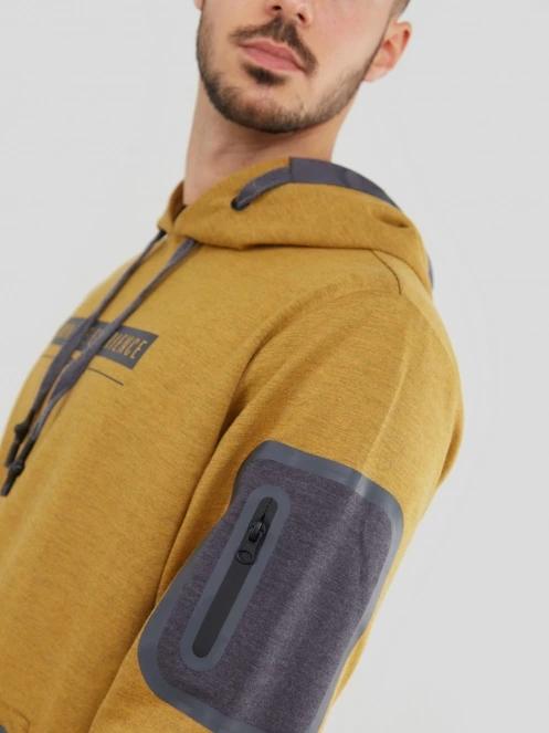pulover pt. barbati Fundango Force Tech Pullover maro 7