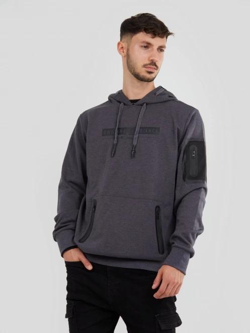 pulover pt. barbati Fundango Force Tech Pullover gri 2