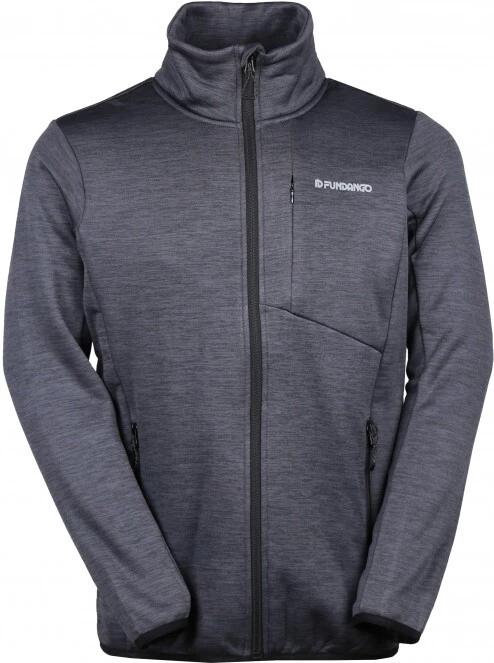 pulover polar pt. barbati Fundango Jefferson Fleece Jacket negru 6