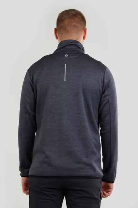 pulover polar pt. barbati Fundango Jefferson Fleece Jacket negru 3