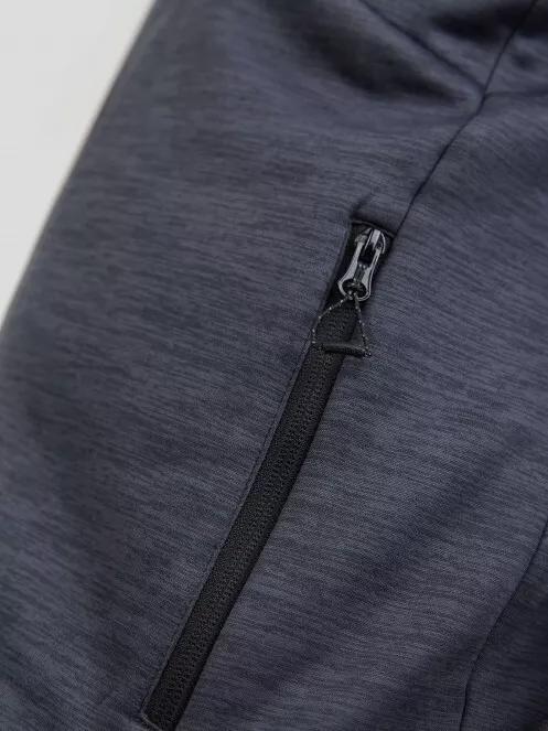 pulover polar pt. barbati Fundango Jefferson Fleece Jacket negru 5