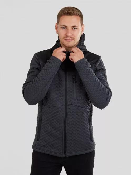 jacheta de strada pt. barbati Fundango Ashford Insulated Fleece Jacket negru 2