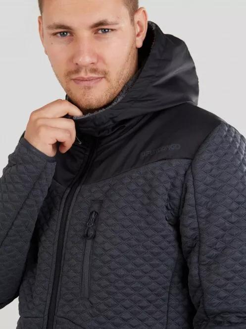 jacheta de strada pt. barbati Fundango Ashford Insulated Fleece Jacket negru 4