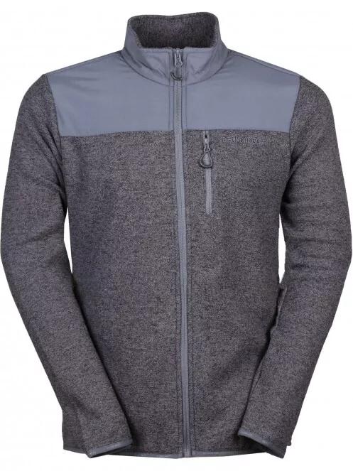 pulover polar pt. barbati Fundango FLAME Hybrid jacket gri 6