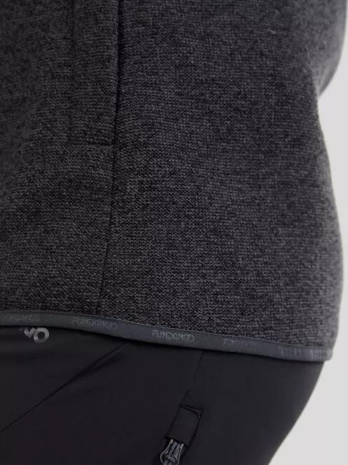 pulover polar pt. barbati Fundango FLAME Hybrid jacket gri 4