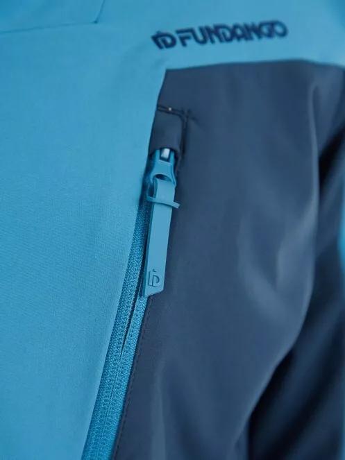 jacheta softshell pt. barbati Fundango Rauris Softshell Jacket M albastru deschis 7