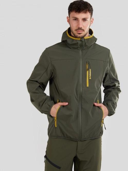 jacheta softshell pt. barbati Fundango Alloy Hooded Softshell verde 2