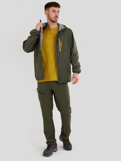 jacheta softshell pt. barbati Fundango Alloy Hooded Softshell verde 4