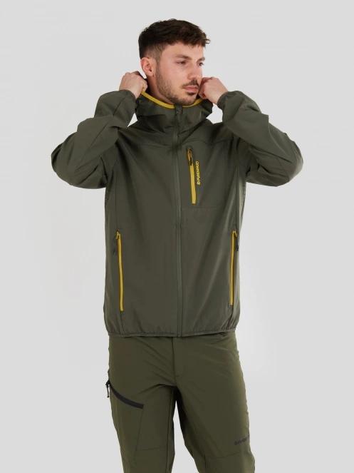 jacheta softshell pt. barbati Fundango Alloy Hooded Softshell verde 5