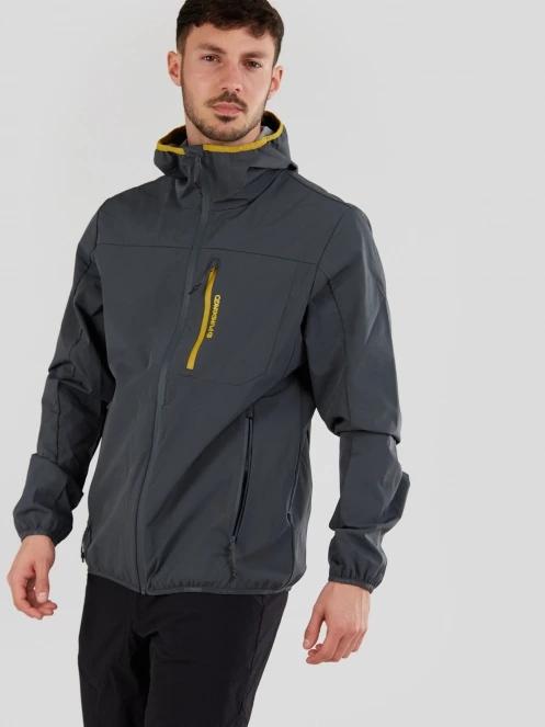 jacheta softshell pt. barbati Fundango Alloy Hooded Softshell gri 2