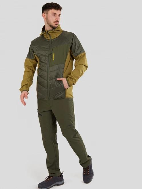 jacheta softshell pt. barbati Fundango Gaara Hybrid Jacket verde 4