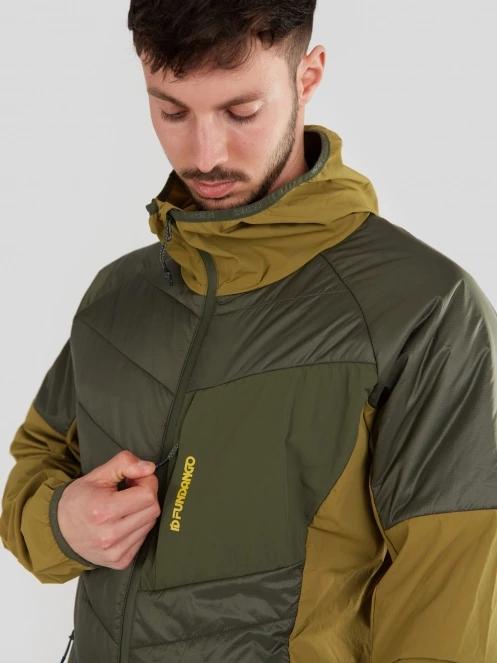 jacheta softshell pt. barbati Fundango Gaara Hybrid Jacket verde 6