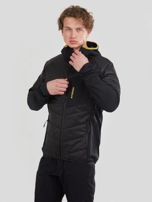 jacheta softshell pt. barbati Fundango Gaara Hybrid Jacket negru 2